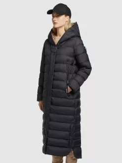 Khujo Mantel DIWANA2 SOFT In Schwarz -Khujo Geschäft khujo mantel diwana2 soft in schwarz 2