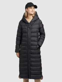 Khujo Mantel DIWANA2 SOFT In Schwarz -Khujo Geschäft khujo mantel diwana2 soft in schwarz 3