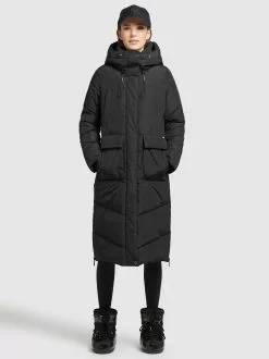 Titelseite -Khujo Geschäft khujo mantel elvita in schwarz 1