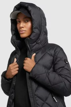 Khujo Mantel HELVI In Schwarz 16 Khujo Mantel HELVI In Schwarz -Khujo Geschäft khujo mantel helvi in schwarz 6