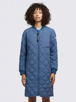 Khujo Mantel MARY In Blau -Khujo Geschäft khujo mantel mary in blau 3