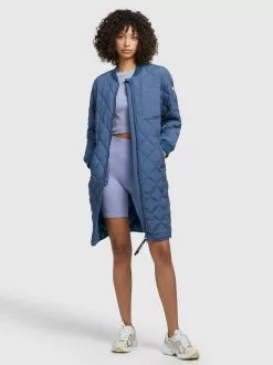 Khujo Mantel MARY In Blau -Khujo Geschäft khujo mantel mary in blau 5