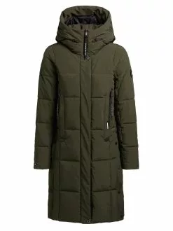 Khujo Mantel NAMITA In Dunkelgrün