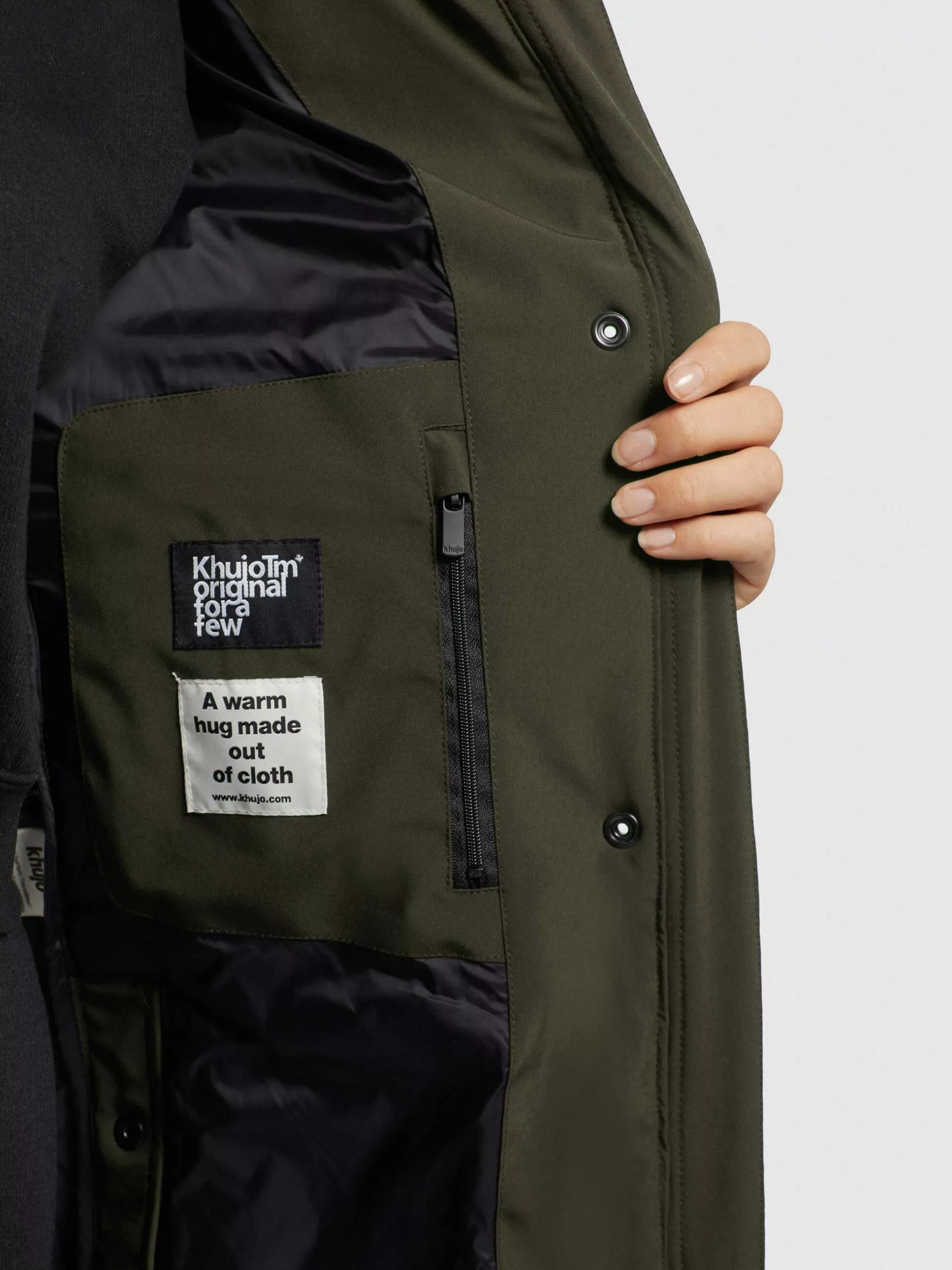 Khujo Mantel NAMITA In Dunkelgrün 10 Khujo Mantel NAMITA In Dunkelgrün – Bild 8