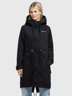 Khujo Mantel NANDA4 In Schwarz -Khujo Geschäft khujo mantel nanda4 in schwarz 3