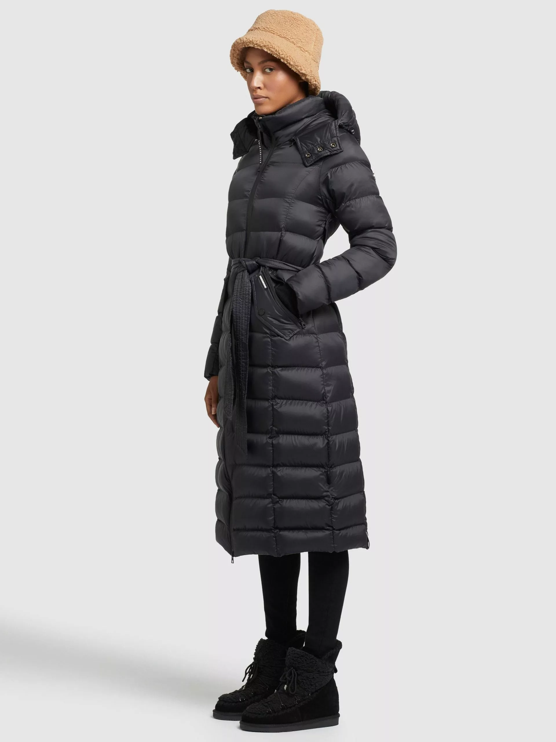 Khujo Mantel OLALLA SOFT In Schwarz 4 Khujo Mantel OLALLA SOFT In Schwarz – Bild 2