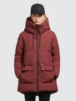 Khujo Mantel PHEOBE In Rostrot -Khujo Geschäft khujo mantel pheobe in rostrot 3