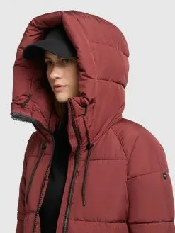 Khujo Mantel PHEOBE In Rostrot -Khujo Geschäft khujo mantel pheobe in rostrot 6