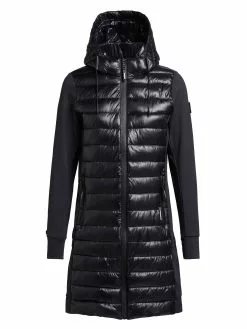 Khujo Mantel RUTH SHINY In Schwarz