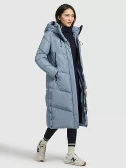 Khujo Mantel SONJE4 In Hellblau 11 Khujo Mantel SONJE4 In Hellblau -Khujo Geschäft khujo mantel sonje4 in hellblau 1