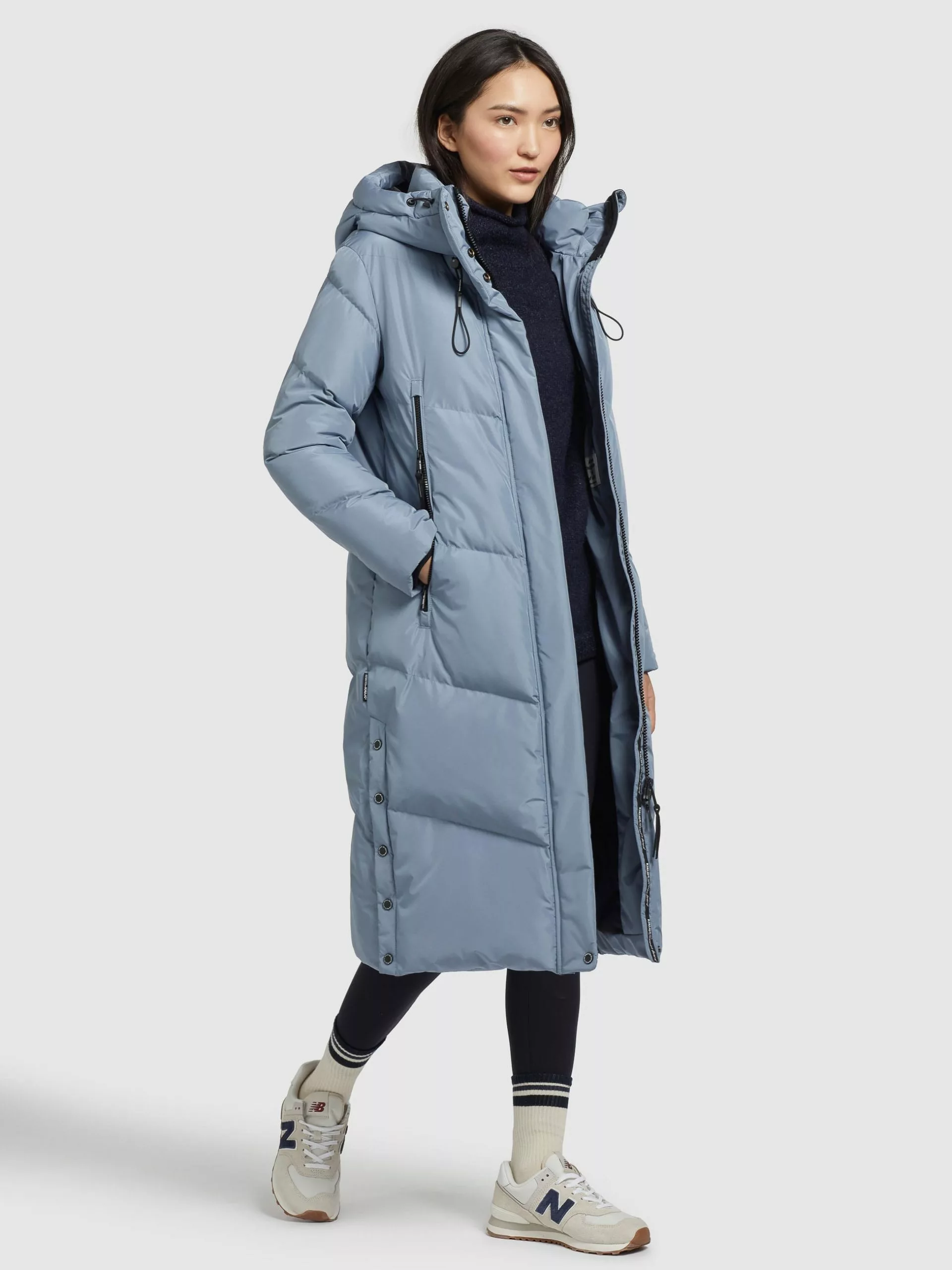 Khujo Mantel SONJE4 In Hellblau 4 Khujo Mantel SONJE4 In Hellblau – Bild 2