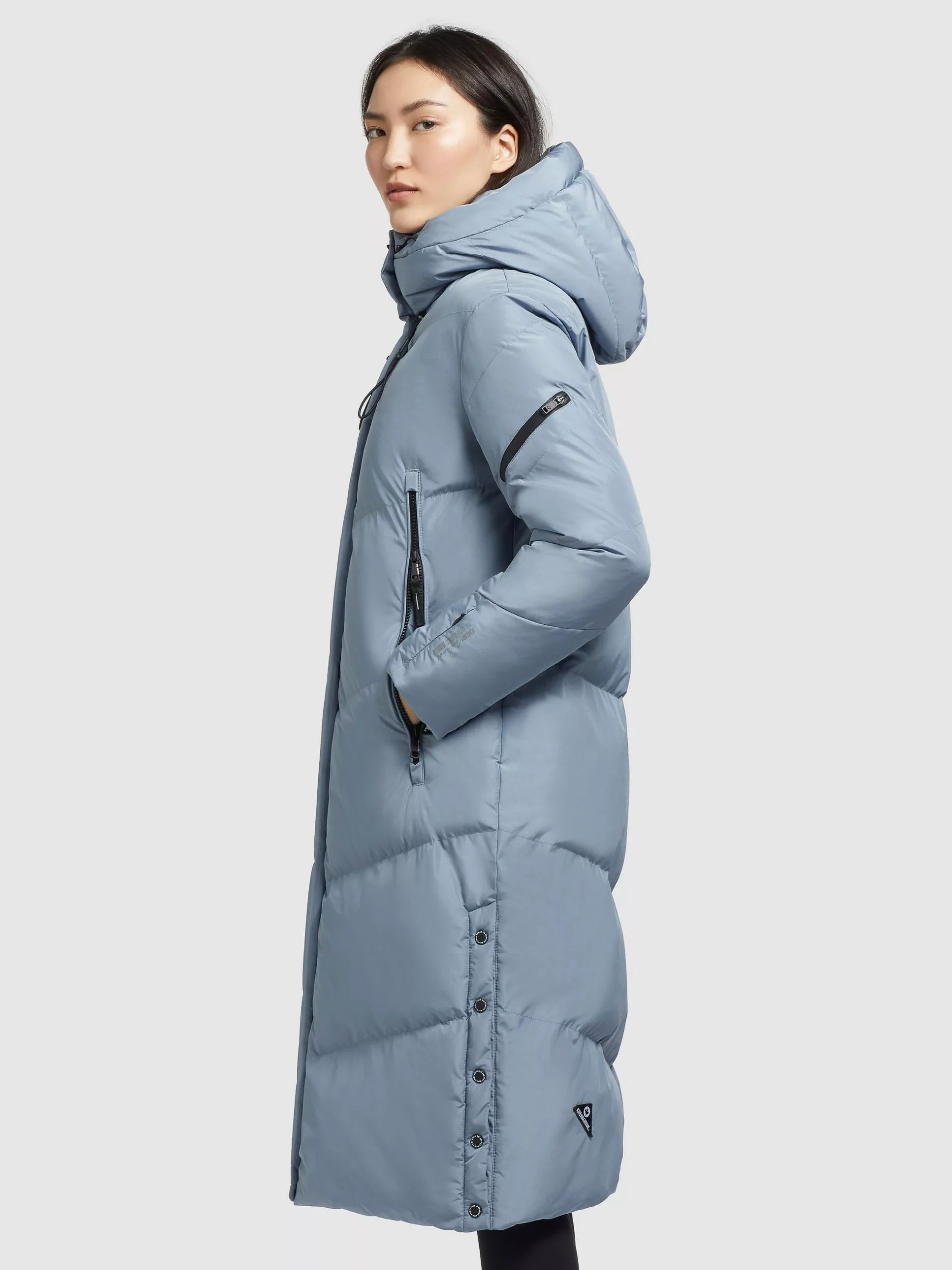 Khujo Mantel SONJE4 In Hellblau 5 Khujo Mantel SONJE4 In Hellblau – Bild 3