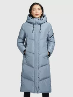 Khujo Mantel SONJE4 In Hellblau 13 Khujo Mantel SONJE4 In Hellblau -Khujo Geschäft khujo mantel sonje4 in hellblau 3