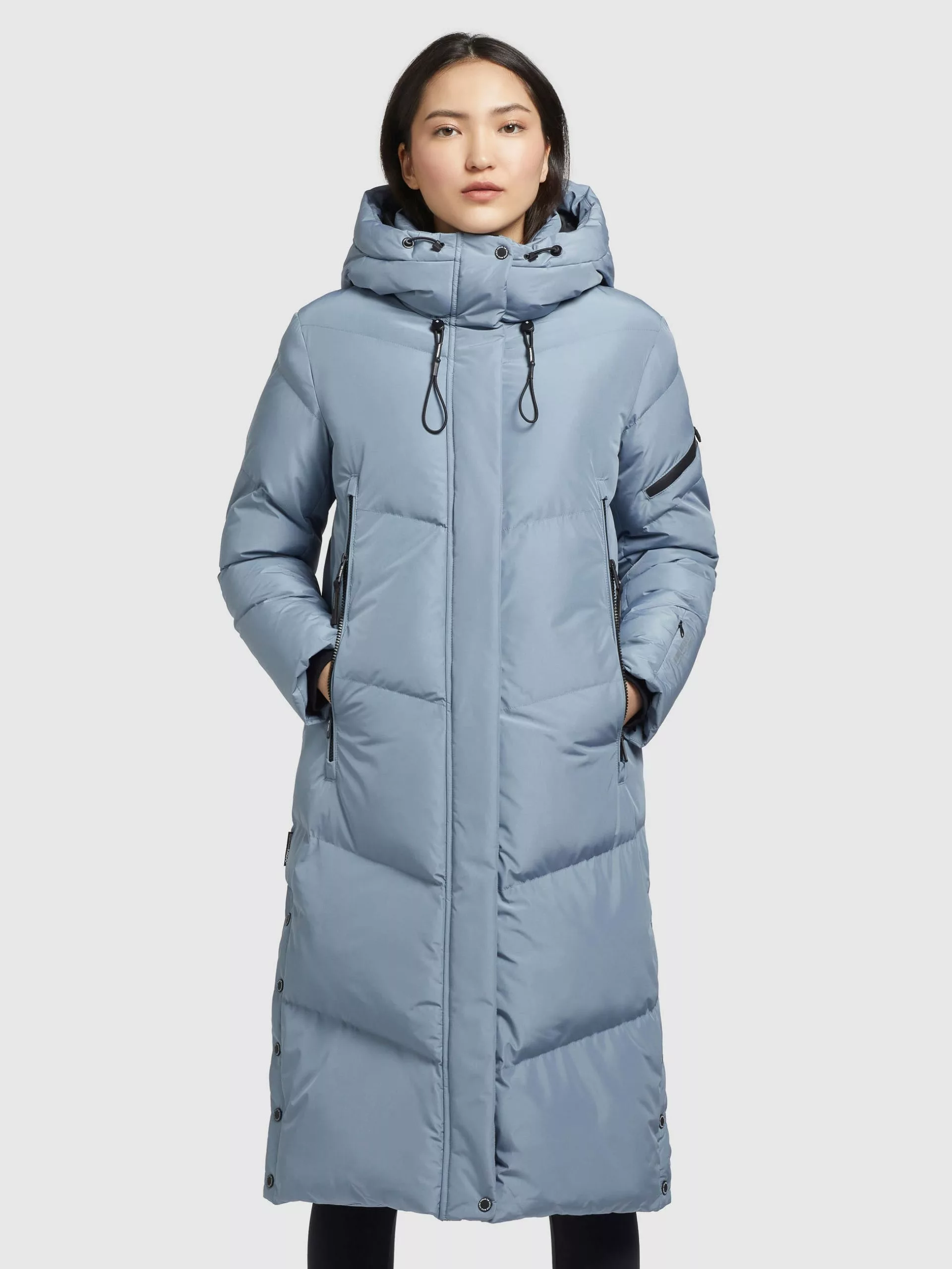 Khujo Mantel SONJE4 In Hellblau 6 Khujo Mantel SONJE4 In Hellblau – Bild 4