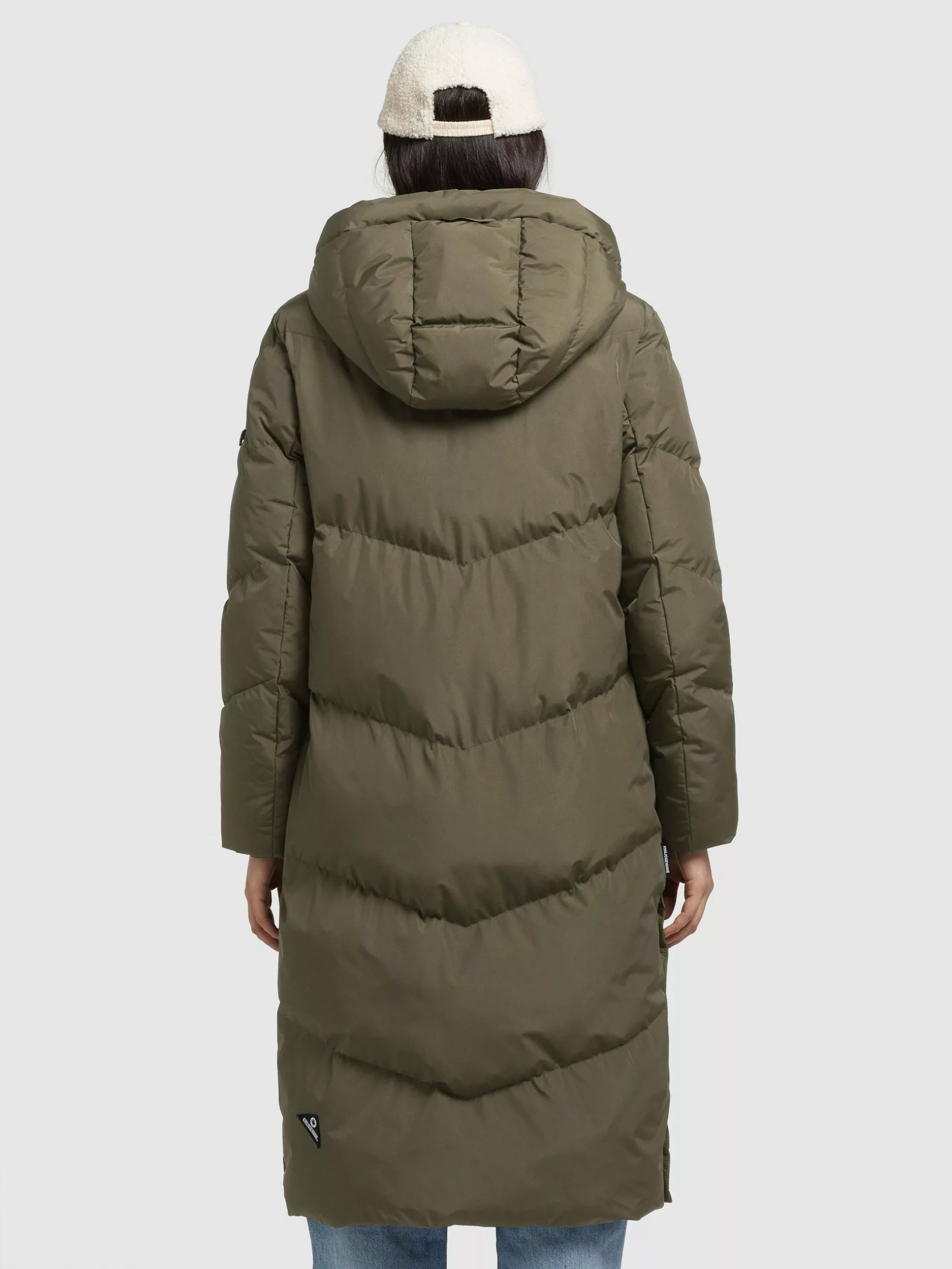 Khujo Mantel SONJE4 In Khaki Grün 8 Khujo Mantel SONJE4 In Khaki Grün – Bild 6