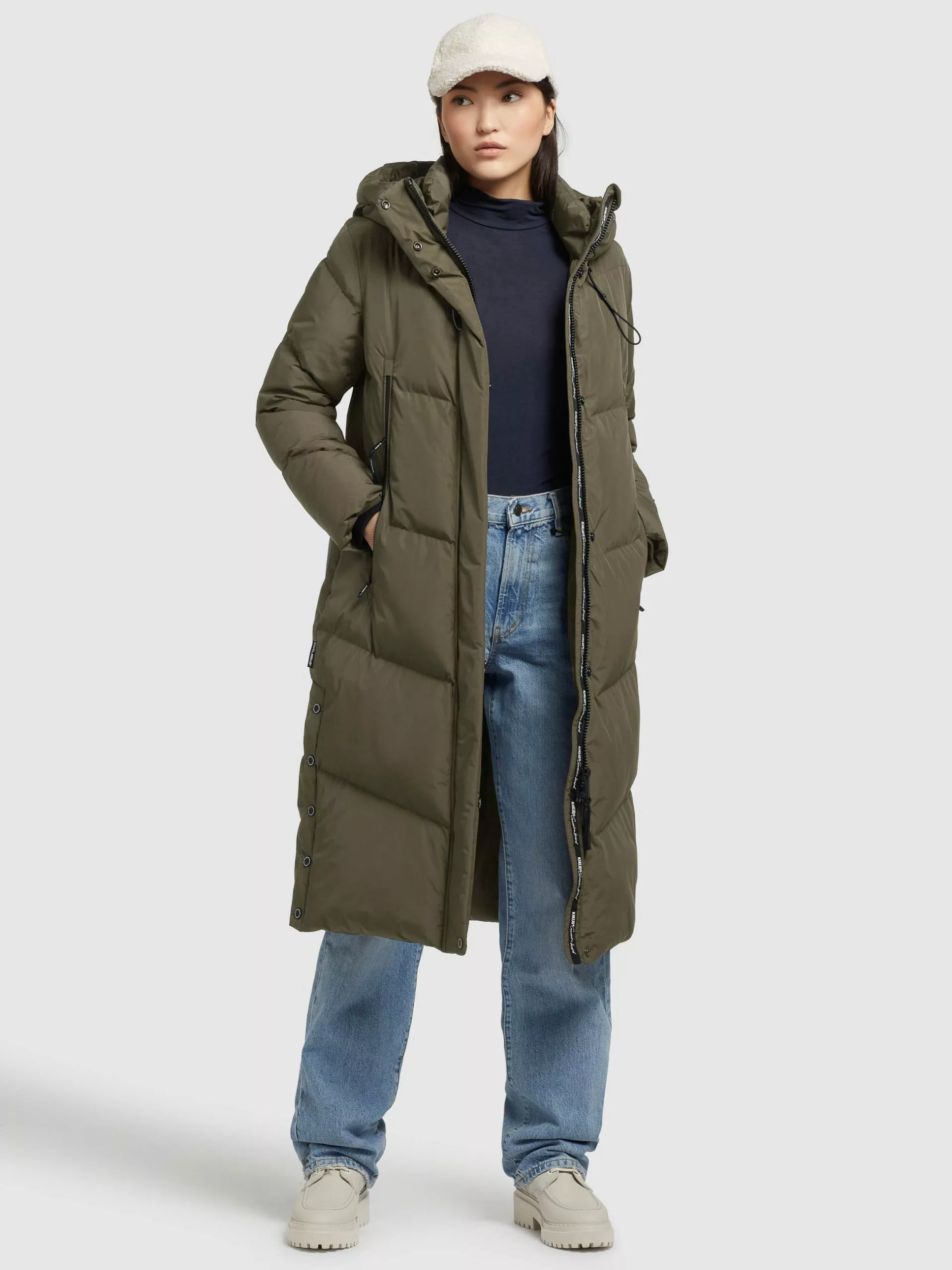 Khujo Mantel SONJE4 In Khaki Grün 9 Khujo Mantel SONJE4 In Khaki Grün – Bild 7