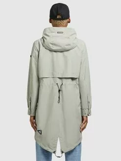 Khujo Parka "Ariana" In Hellgrau -Khujo Geschäft khujo parka ariana in hellgrau 1