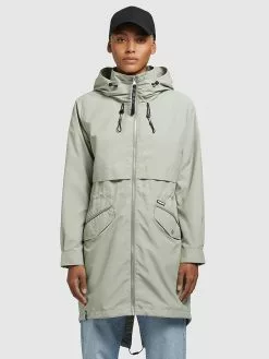 Khujo Parka "Ariana" In Hellgrau -Khujo Geschäft khujo parka ariana in hellgrau 2