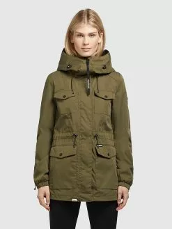 Khujo Parka "Elst" In Oliv -Khujo Geschäft khujo parka elst in oliv 2