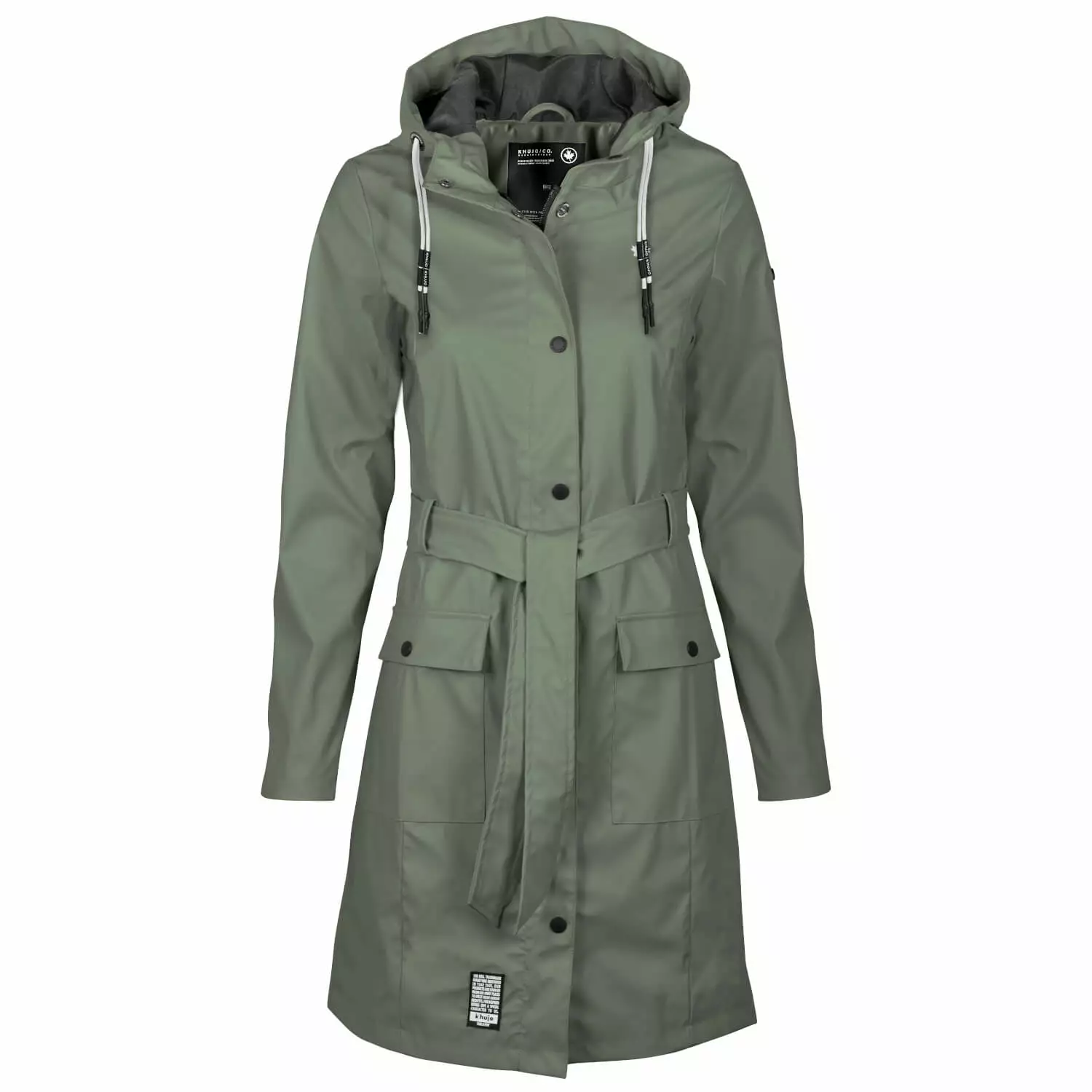 Khujo Regenmantel In Oliv 3 Khujo Regenmantel In Oliv