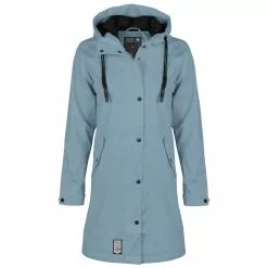 Khujo Regenmantel In Pastellblau