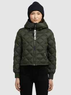 Khujo Steppjacke "Adore" In Oliv -Khujo Geschäft khujo steppjacke adore in oliv 1