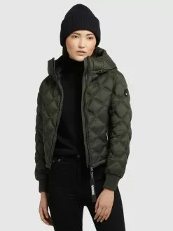 Khujo Steppjacke "Adore" In Oliv -Khujo Geschäft khujo steppjacke adore in oliv 2