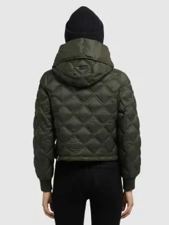 Khujo Steppjacke "Adore" In Oliv -Khujo Geschäft khujo steppjacke adore in oliv 3