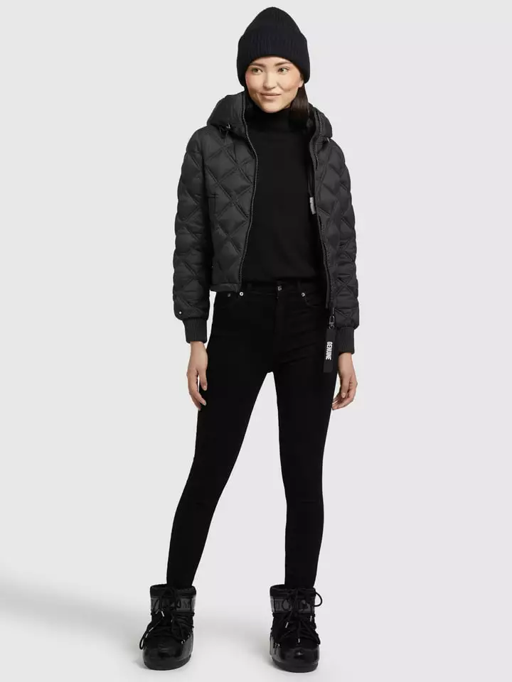 Khujo Steppjacke "Adore" In Schwarz 7 Khujo Steppjacke "Adore" In Schwarz – Bild 5