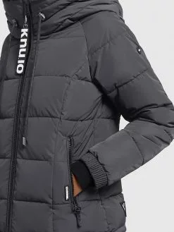 Khujo Steppjacke "Joilee" In Grau -Khujo Geschäft khujo steppjacke joilee in grau 6