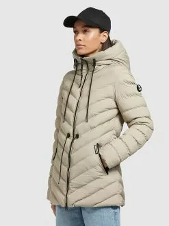 Khujo Steppjacke "Noomi" In Oliv -Khujo Geschäft khujo steppjacke noomi in oliv 2