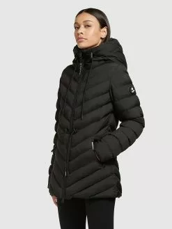Khujo Steppjacke "Noomi" In Schwarz -Khujo Geschäft khujo steppjacke noomi in schwarz 2