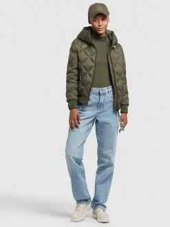 Khujo Steppjacke "Sarabi" In Khaki -Khujo Geschäft khujo steppjacke sarabi in khaki 3