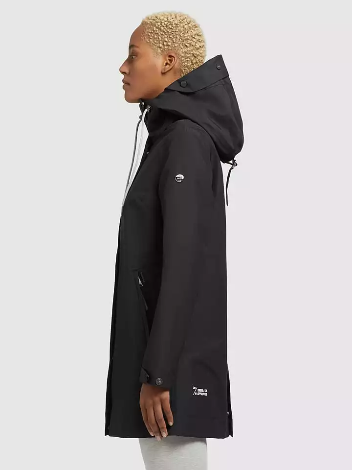 Khujo Übergangsjacke "Artisa" In Schwarz 6 Khujo Übergangsjacke "Artisa" In Schwarz – Bild 4