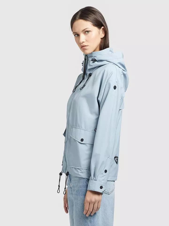 Khujo Übergangsjacke "Blair" In Hellblau 6 Khujo Übergangsjacke "Blair" In Hellblau – Bild 4