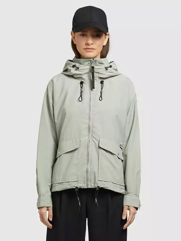 Khujo Übergangsjacke "Blair" In Hellgrau 5 Khujo Übergangsjacke "Blair" In Hellgrau – Bild 3