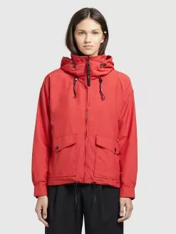 Khujo Übergangsjacke "Blair" In Rot -Khujo Geschäft khujo ubergangsjacke blair in rot 2