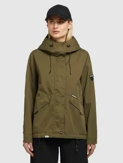 Khujo Übergangsjacke "Frips" In Oliv -Khujo Geschäft khujo ubergangsjacke frips in oliv 2