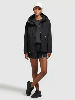 Khujo Übergangsjacke "Frips" In Schwarz -Khujo Geschäft khujo ubergangsjacke frips in schwarz 4