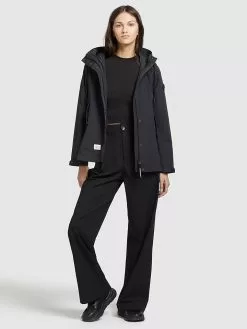 Khujo Übergangsjacke "Kaya" In Schwarz