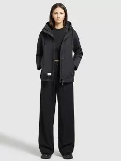 Khujo Übergangsjacke "Kaya" In Schwarz -Khujo Geschäft khujo ubergangsjacke kaya in schwarz 4