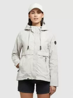 Khujo Übergangsjacke "Zahira3" In Weiß -Khujo Geschäft khujo ubergangsjacke zahira3 in weiss 2