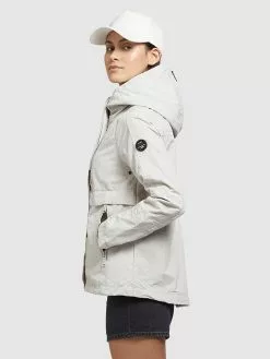 Khujo Übergangsjacke "Zahira3" In Weiß -Khujo Geschäft khujo ubergangsjacke zahira3 in weiss 3