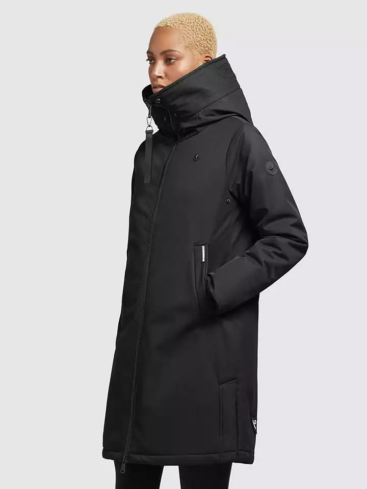 Khujo Übergangsmantel "Sarabi" In Schwarz 5 Khujo Übergangsmantel "Sarabi" In Schwarz – Bild 3