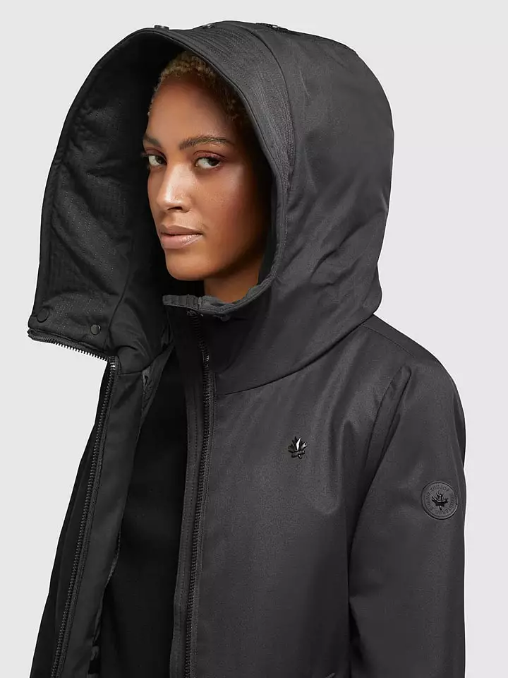 Khujo Übergangsmantel "Sarabi" In Schwarz 8 Khujo Übergangsmantel "Sarabi" In Schwarz – Bild 6