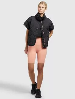 Khujo Weste ERY In Schwarz -Khujo Geschäft khujo weste ery in schwarz 1