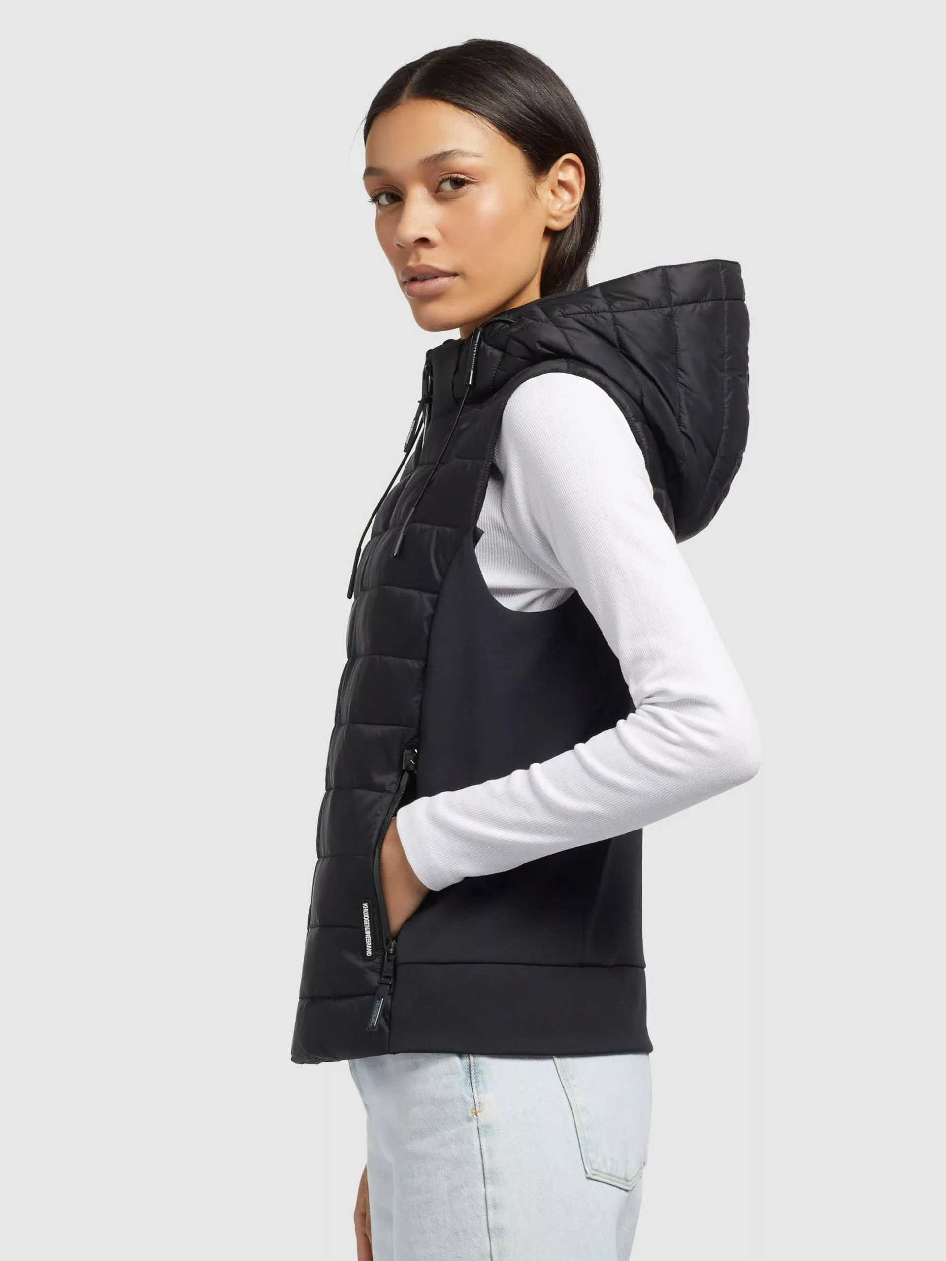 Khujo Weste FABIA MATT In Schwarz 5 Khujo Weste FABIA MATT In Schwarz – Bild 3