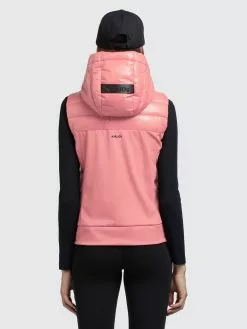 Khujo Weste FABIA SHINY In Pink -Khujo Geschäft khujo weste fabia shiny in pink 4