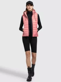 Khujo Weste FABIA SHINY In Pink -Khujo Geschäft khujo weste fabia shiny in pink 5