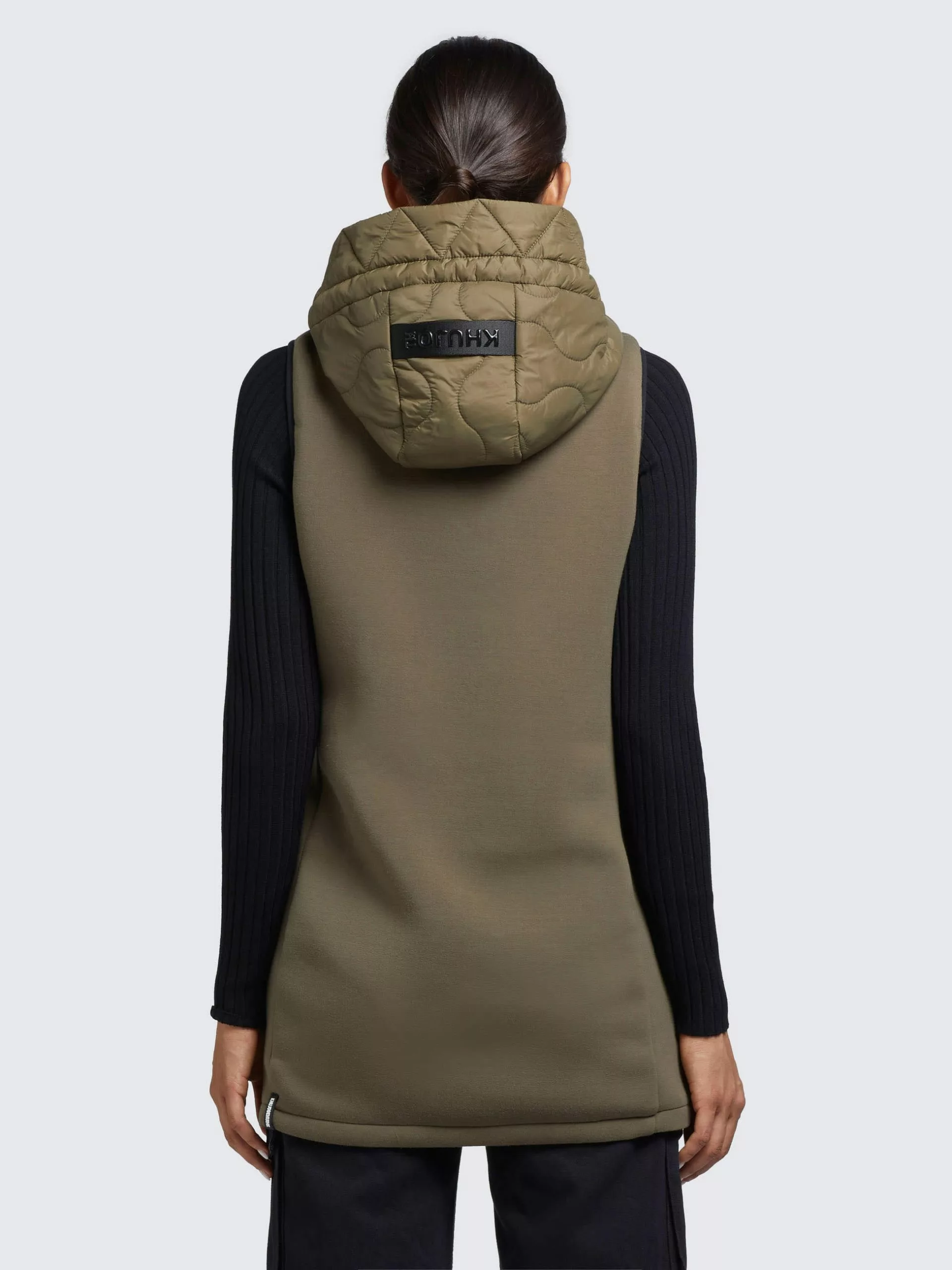 Khujo Weste MALIN In Olivgrün 7 Khujo Weste MALIN In Olivgrün – Bild 5
